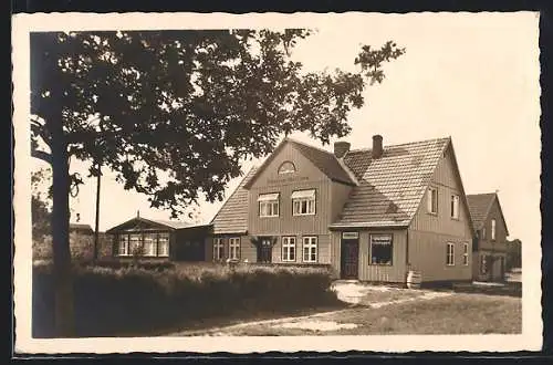 Foto-AK Prerow, Hotel-Pension Holland