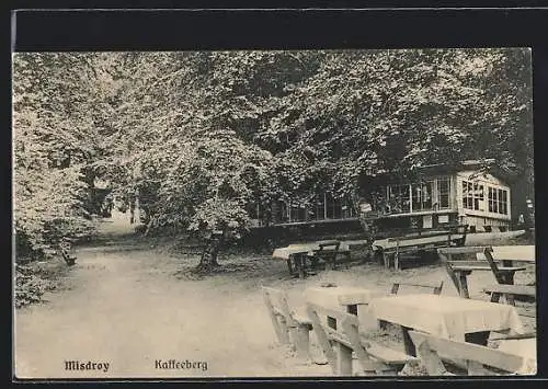 AK Misdroy, Kaffeeberg, Haus mit Garten