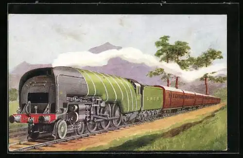 AK Scotch Express LNER, High pressure 4-cylinder compound Locomotive