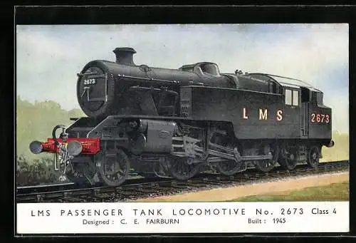 AK LMS Passenger Tank Locomotive No. 2673, englische Eisenbahn