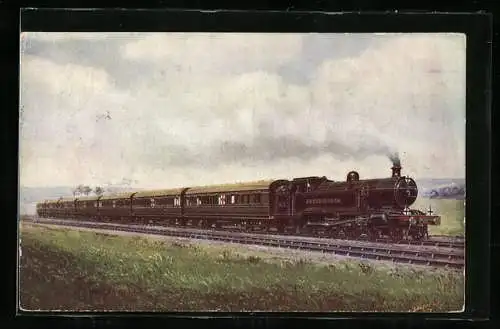 Künstler-AK Hospital Train, London, Brighton & South Coast Railway