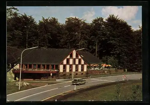 AK Rohrbrunn, Autobahn-Rasthaus im Spessart
