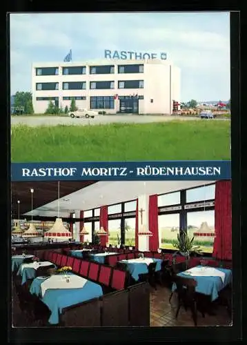 AK Rüdenhausen /Steigerwald, Rasthof Moritz, Bes. Karl Moritz