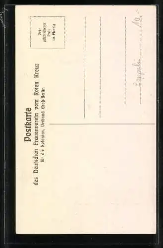 AK Graf Zeppelin mit Propaganda-Spruch: Mut ist Sieg 1916