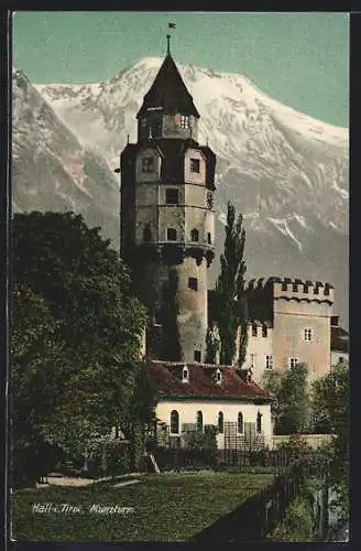 AK Hall /Tirol, Partie am Münzturm