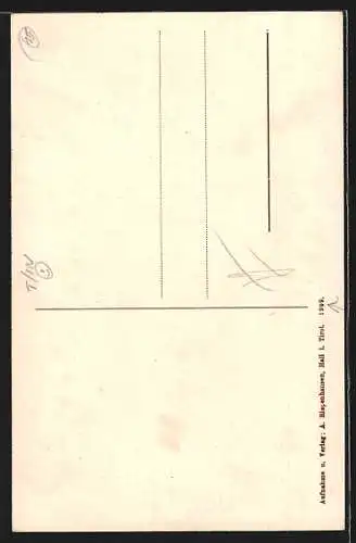 AK Hall /Tirol, Partie am Münzturm