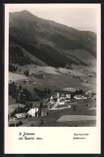 Foto-AK St. Johann am Tauern, Panorama