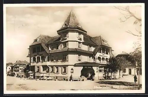 AK Hinterzarten, Hotel Schwarzwaldhof im Sonnenschein