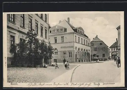 AK Soest, Blick in die Jacobstrasse