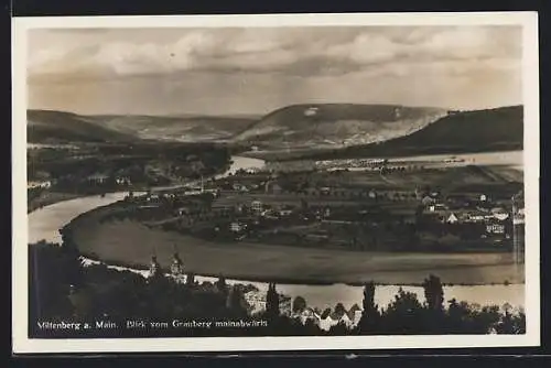 AK Miltenberg a. Main, Ortsansicht vom Grauberg