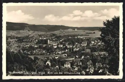 AK Suhl /Th., Blick von der Wilhelmshöhe