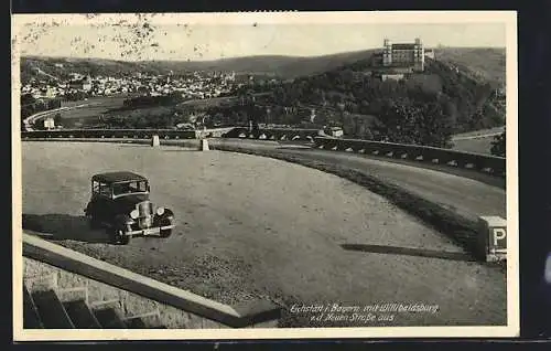 AK Eichstätt, Blick von der Neuen Strasse aus auf Willibaldsburg