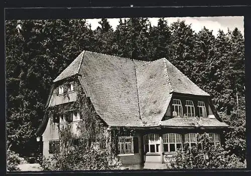 AK Donaueschingen /Baden, Gasthaus-Pension Jägerhaus Schmitt-Götz