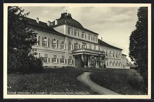 AK Hohenheim, Schloss Hohenheim, Landwirtschaftliche Hochschule