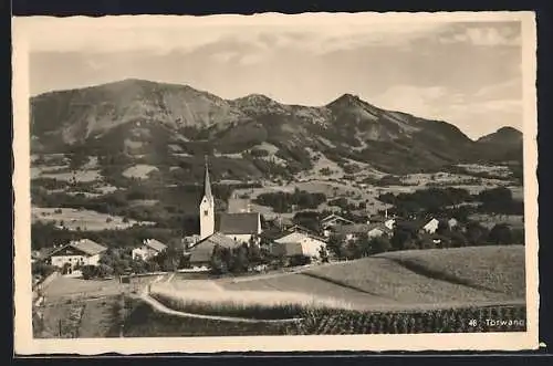 AK Törwang, Blick auf Kirche