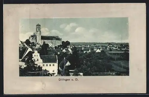 AK Dillingen a. D., Ortsansicht