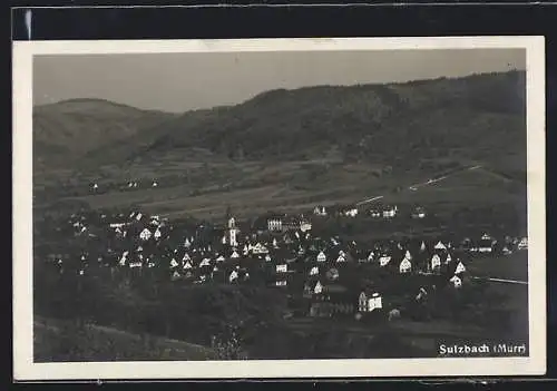 AK Sulzbach /Murr, Ortsansicht im Schlaglicht