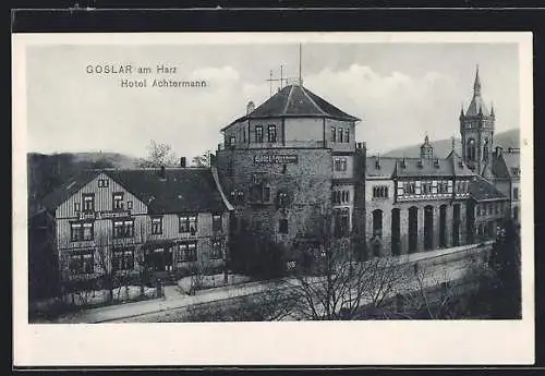 AK Goslar am Harz, Hotel Achtermann