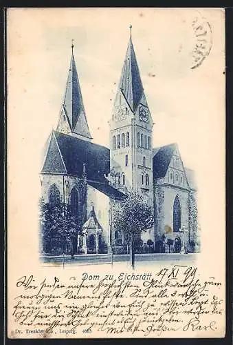 AK Eichstätt, Dom, Um 1900