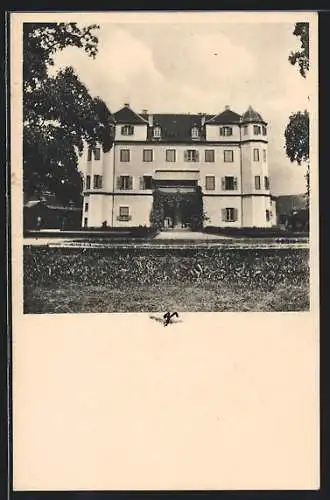 AK Donzdorf /Wttbg., Schloss mit Park