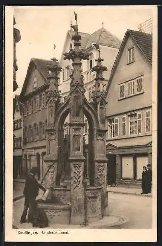 AK Reutlingen, Lindenbrunnen