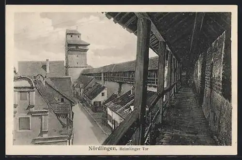 AK Nördlingen, Reimlinger Tor