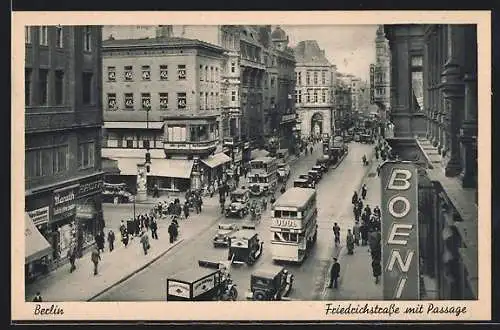 AK Berlin, Friedrichstrasse mit Passage