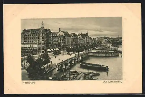 AK Hamburg-Neustadt, Jungfernstieg