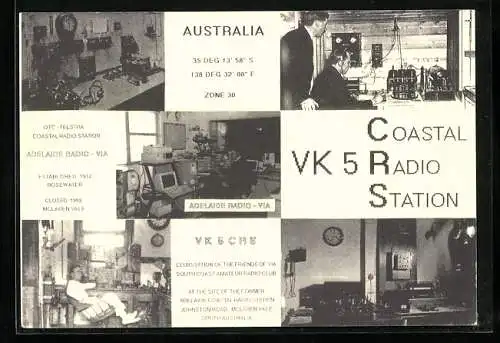 AK Coastal Radio Station VK 5, australisches Radio