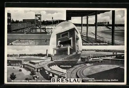 AK Breslau, Hermann-Göring-Stadtion, Schwimmstadion, Friesenwiese