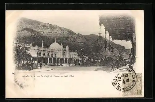 AK Monte Carlo, Le Cafe de Paris