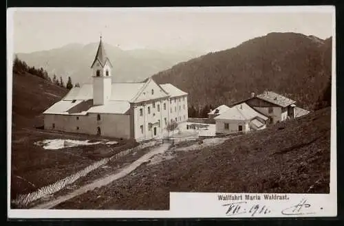 Foto-AK Fritz Gratl: Wallfahrt Maria Waldrast