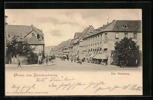 AK Braunschweig, Restaurant K. Kalms am Steinweg