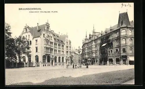 AK Braunschweig, Partie am Friedrich Wilhelms-Platz