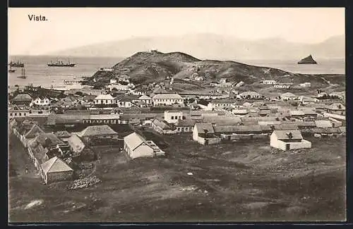 AK S. Vicente, Gesamtansicht mit Meer