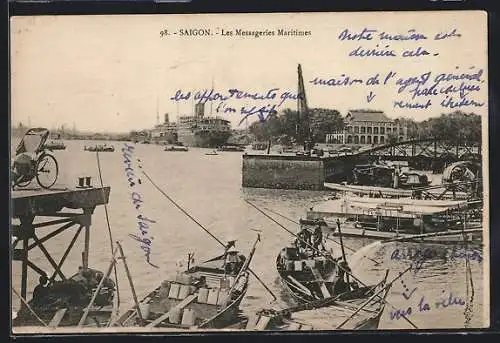 AK Saigon, Les Messageries Maritimes