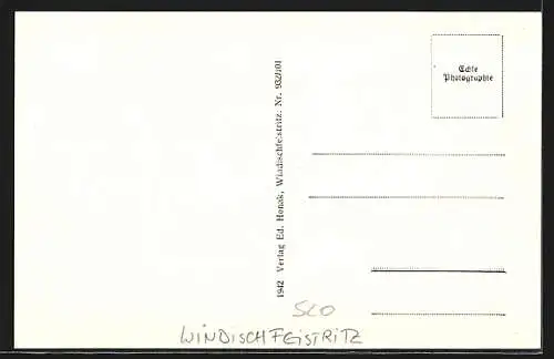 AK Windischfeistritz, Ortsansicht mit Kirche