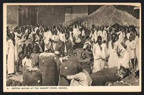 AK Uganda, Cotton buying at the Market Store