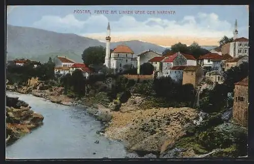 AK Mostar, Partie am linken Ufer der Narenta