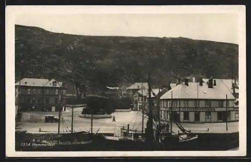 AK Hammerfest, Blick auf den Hafen