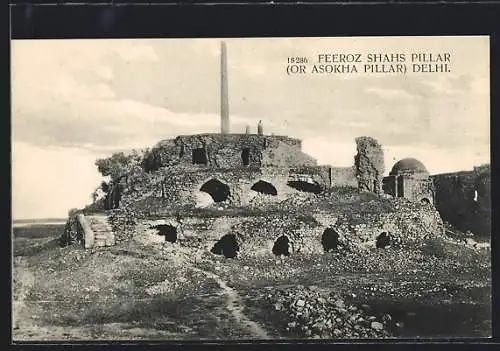 AK Delhi, Feeroz Shahs Pillar or Asokha Pillar
