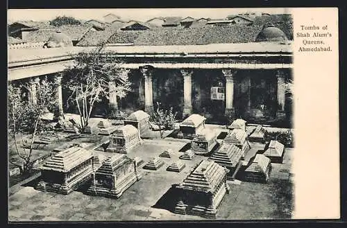 AK Ahmedabad, Tombs of Shah Alum`s Queens