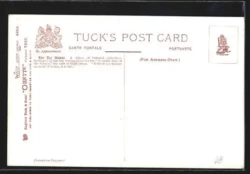 AK Agra, Taj Mahal