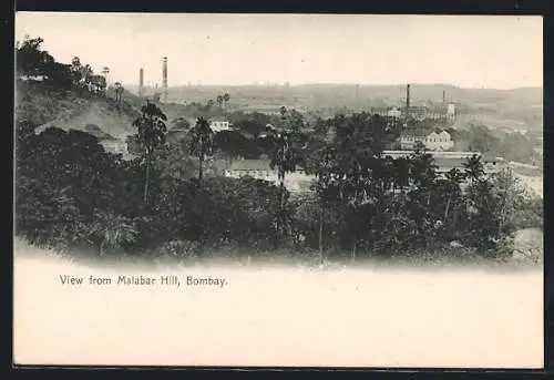 AK Bombay, View from Malabar Hill