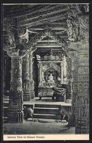 AK Dilwara Temple, Interior View