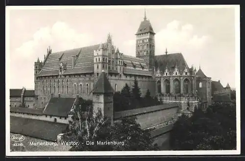 AK Marienburg /Westpr., Marienburg mit Kirchenchor