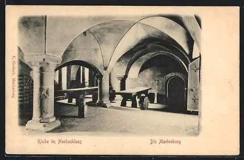 AK Marienburg, Hochschloss Küche