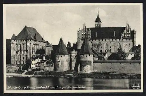 AK Marienburg, Die Marienburg, Wasserseite