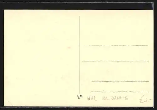 AK Danzig, Diele im Artushof