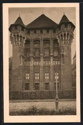 AK Marienburg /Westpr., Der Hochmeister-Palast